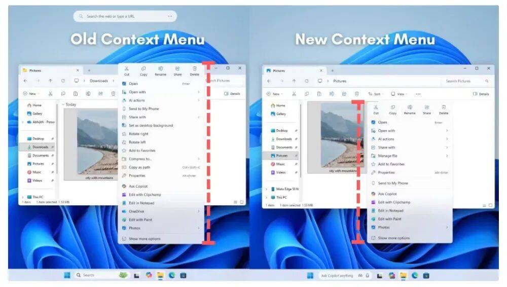 微軟Win11菜單瘦身:界面更清爽、性能仍待優化